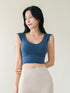 Fluid Shirring Short Sleeves